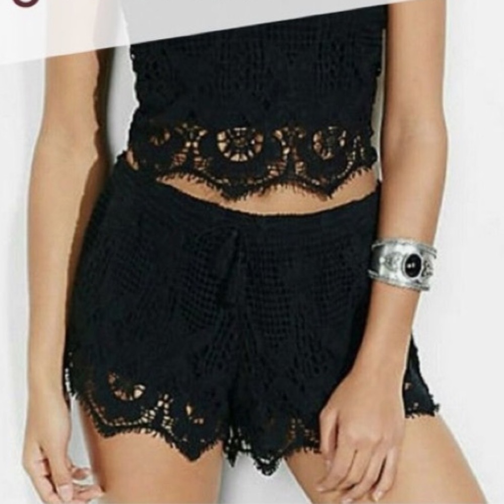 Express Crochet Shorts